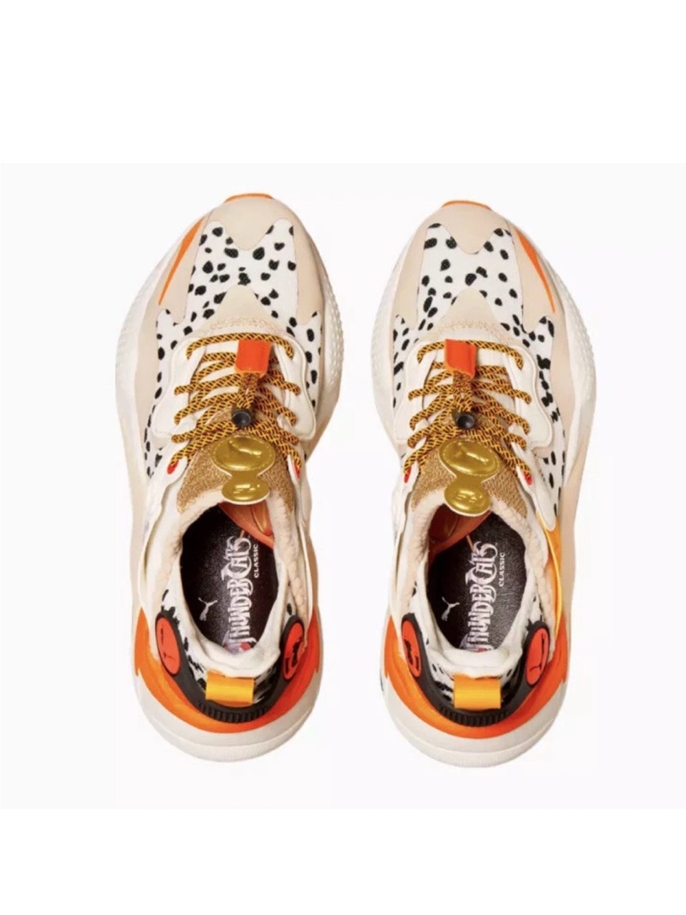 PUMA x THUNDERCATS RS-X T3CH Cheetara Thunder Cats Marshmallo White Orange s